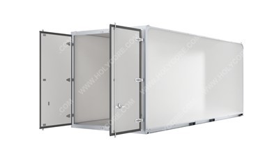 ภาชนะบรรจุแบบพกพาประกอบรวดเร็วทำจากแผงรังผึ้ง PP เสริมใยแก้ว